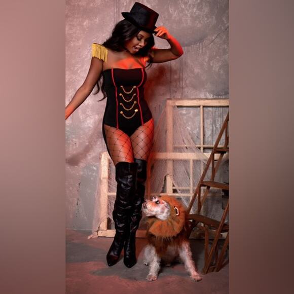 NEW Roma Ravishing Ringleader Circus Costume Size M/L - Picture 5 of 10